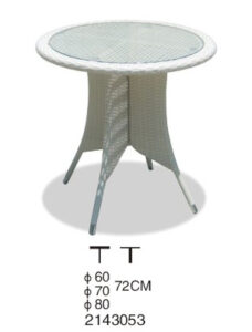 outdoor table with glass top