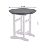 Outdoor bar table