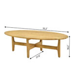 Outdoor Oval Table